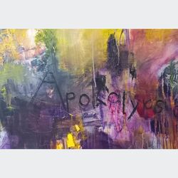 Apokalypse 2015 Acryl a. Leinwand 80 cm x 1 m